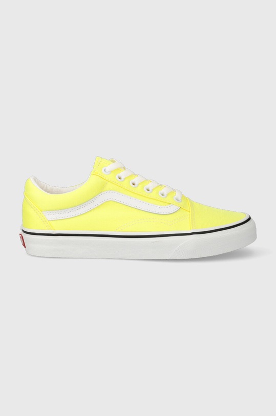 Vans scarpe da ginnastica Old Skool pelle fiore giallo VN0A4U3BWT71