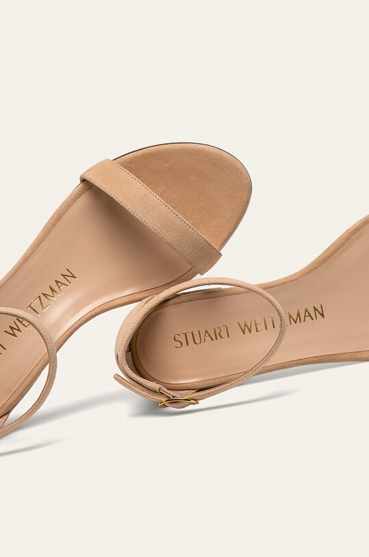 Stuart Weitzman sandali in pelle Nudistjune beige S2229