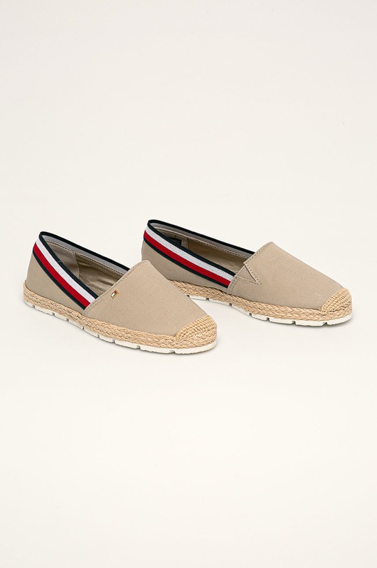 Tommy Hilfiger - Espadrilky FW0FW04738 béžová SS20