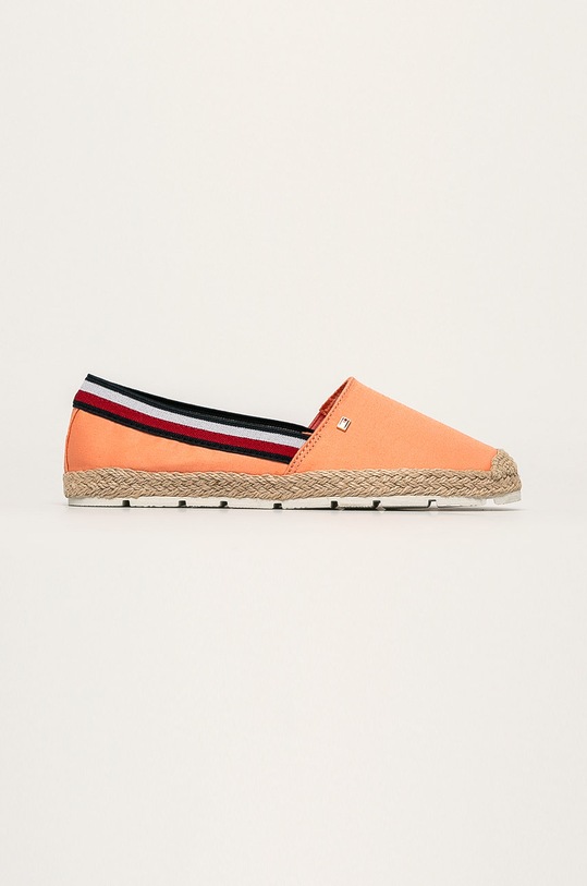 Tommy Hilfiger - Espadrilky textilný oranžová FW0FW04738