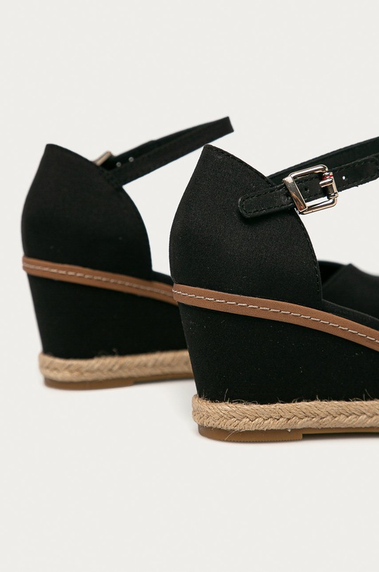 Boty Tommy Hilfiger - Espadrilky FW0FW04787 černá