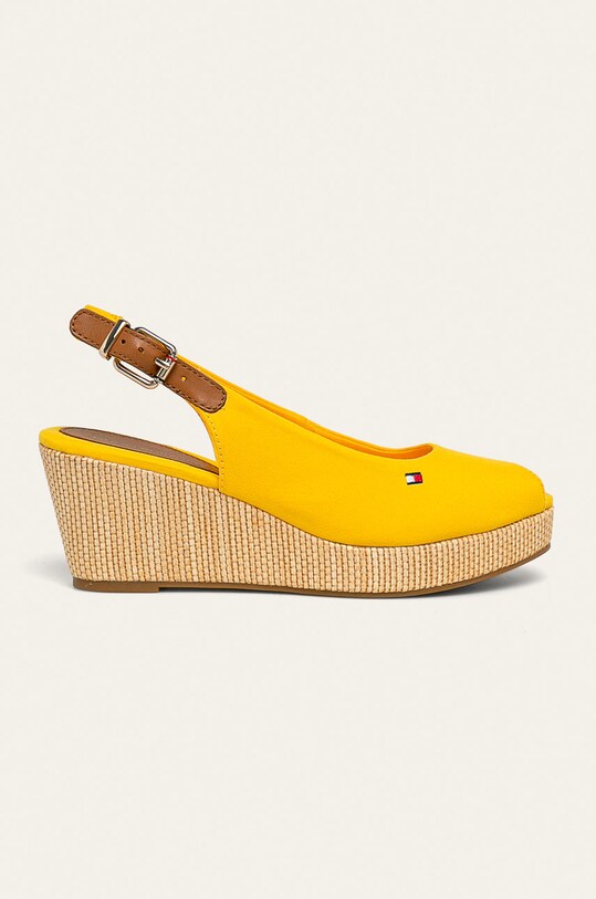 Tommy Hilfiger - Sandale coturn galben FW0FW04788