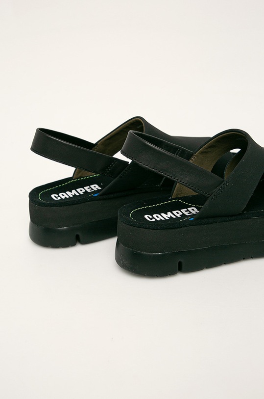 Încălțăminte Camper - Sandale de piele Oruga Up K200848.004 negru