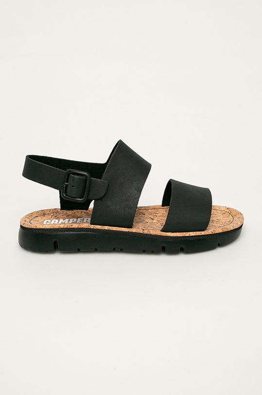 Camper - Sandale de piele Oruga piele negru K201038.001