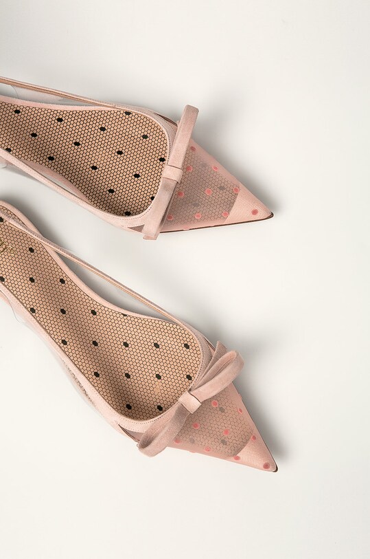Red Valentino - Baleríny ružová TQ0S0C35VQI
