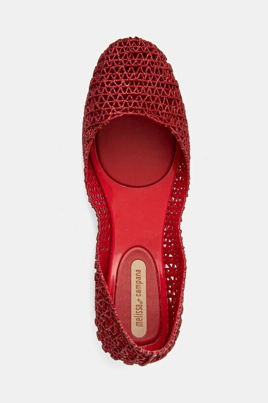 Melissa ballerine Campana Papel VII rosso M.31512