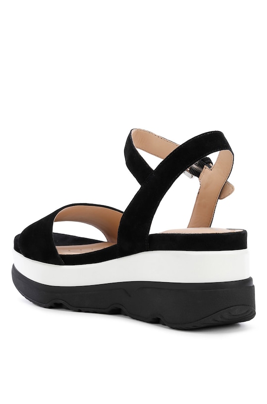 Geox - Bőr szandál fekete D02HBC.00021