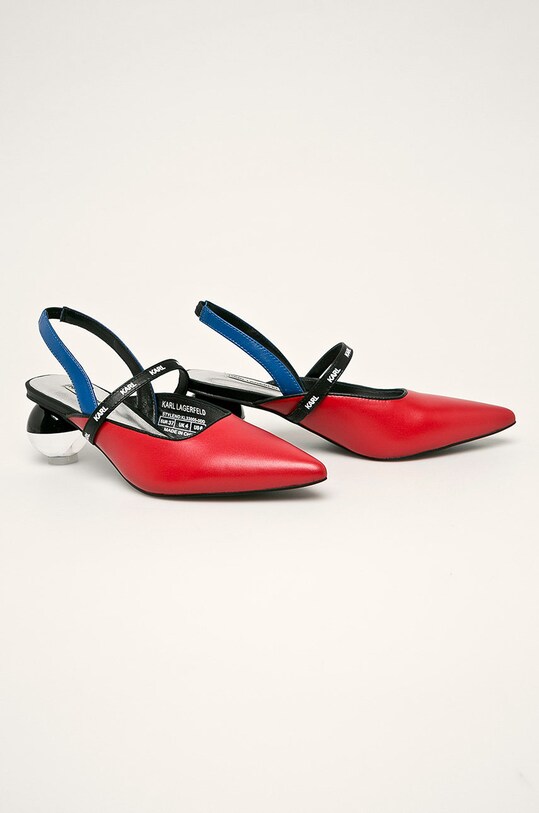 Karl Lagerfeld - Sandále KL33005 červená SS20