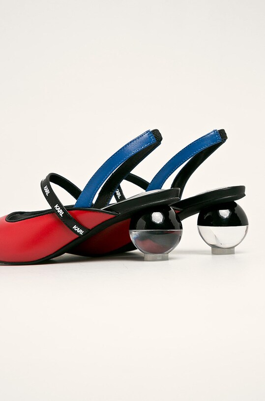 Obuv Karl Lagerfeld - Sandále KL33005 červená