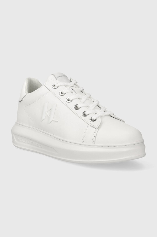 Karl Lagerfeld - Kožená obuv KAPRI KL62515 biela SS20