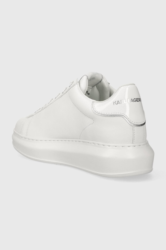 Παπούτσια Karl Lagerfeld - Δερμάτινα παπούτσιαKAPRI KL62515 λευκό