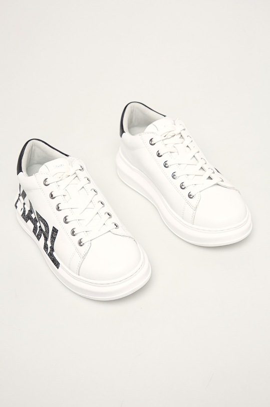 Karl Lagerfeld - Ghete de piele KL62523 alb SS20