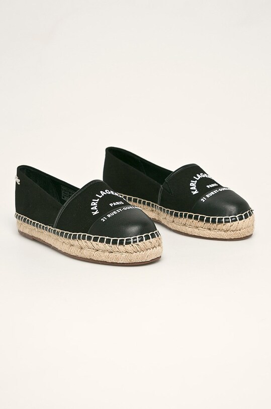 Karl Lagerfeld - Εσπαντρίγιες KL80108 μαύρο SS20