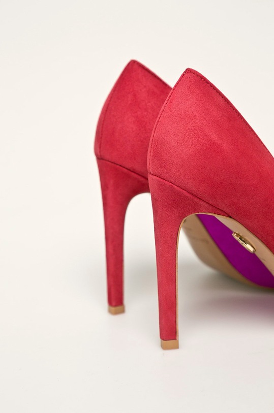 Обувки Baldowski - Кожени стилети D03062.1451.001 червен