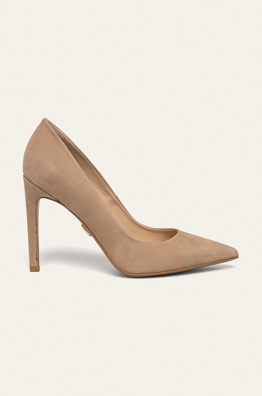 Baldowski - Stilettos de piele subțire bej D00580.1451.229