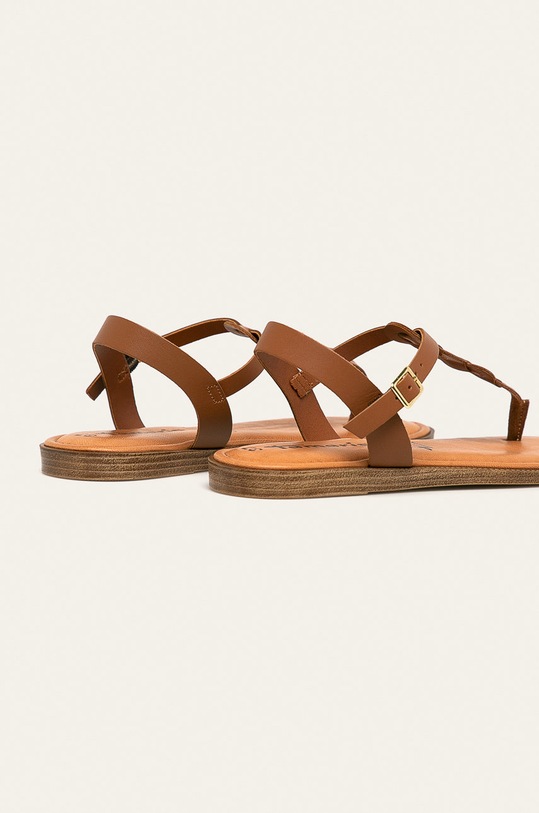 Obuwie Tamaris - Sandały skórzane 1.1.28181.34.455 brązowy