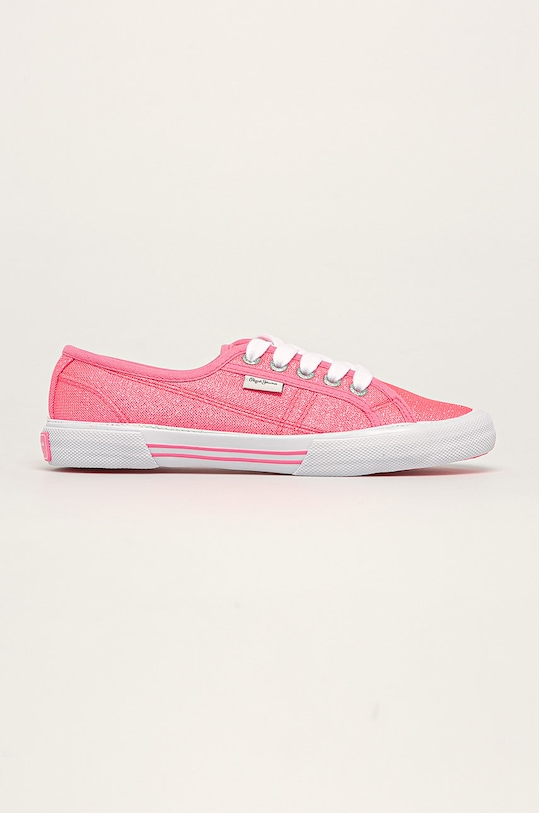 Pepe Jeans - Tenisi Aberlady Crystal plată roz PLS30950