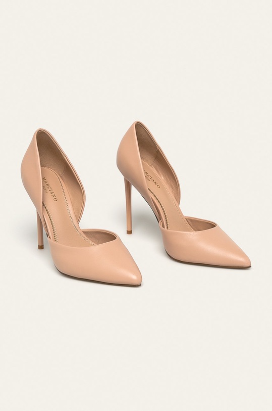 Marciano Guess - Kožené lodičky 0GG9D2.8894Z béžová SS20
