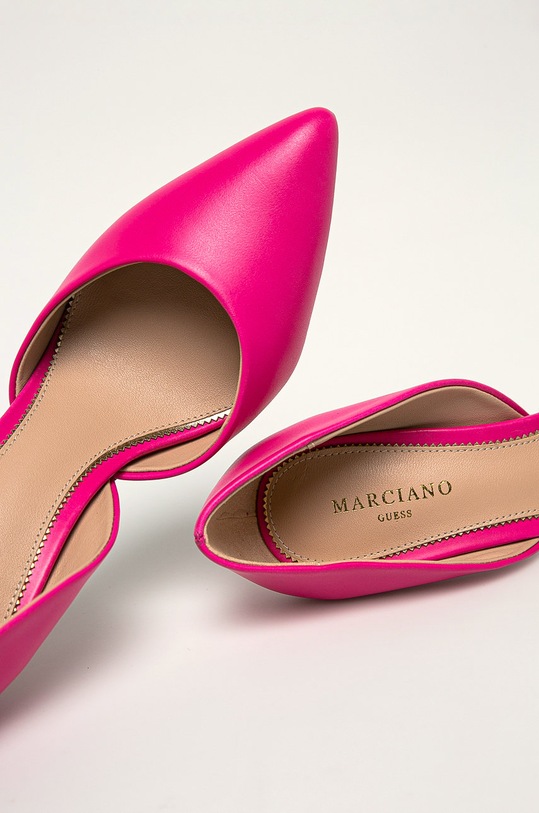 Marciano Guess - Kožené lodičky 0GG9D2.8894Z růžová