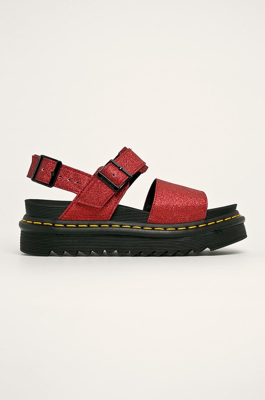 Dr. Martens - Sandale Voss Gltr textil rosu 24818602