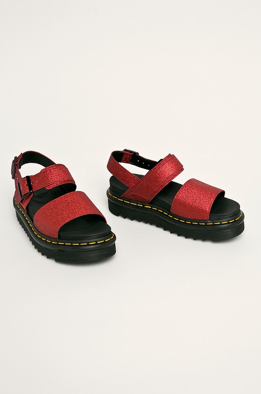 Dr. Martens - Sandale Voss Gltr 24818602 rosu SS20