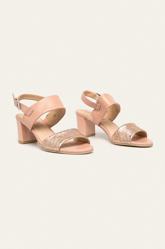 Caprice - Sandale de piele 9.9.28302.24.926 roz SS20