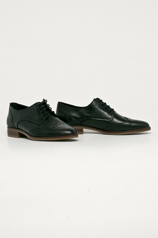 Aldo - Półbuty skórzane Guettarda 12890118.GUETTARDA czarny AW20