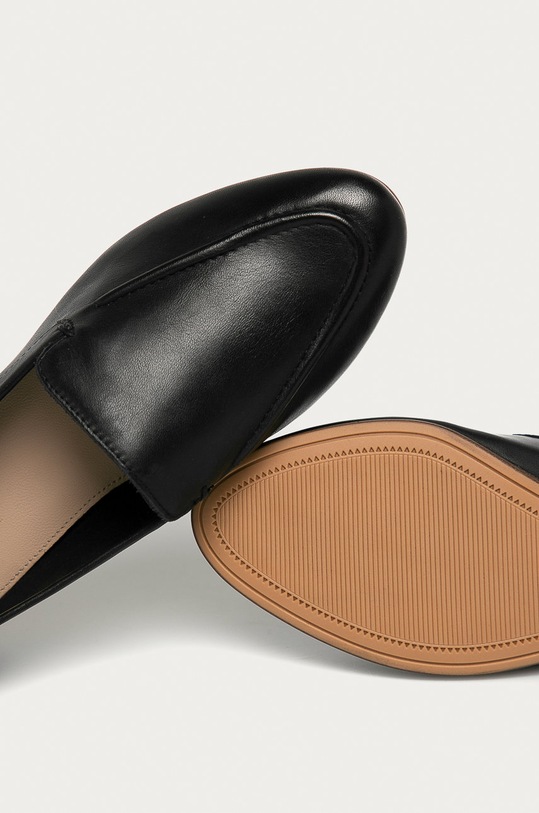 Aldo - Półbuty skórzane Joeya czarny 12659474.JOEYA