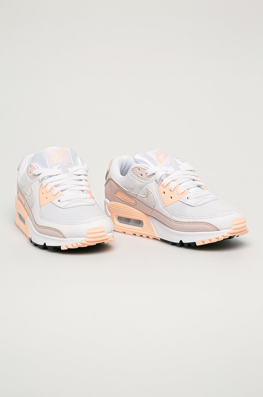 Nike - Buty Air Max 90 CT1030 biały SS20