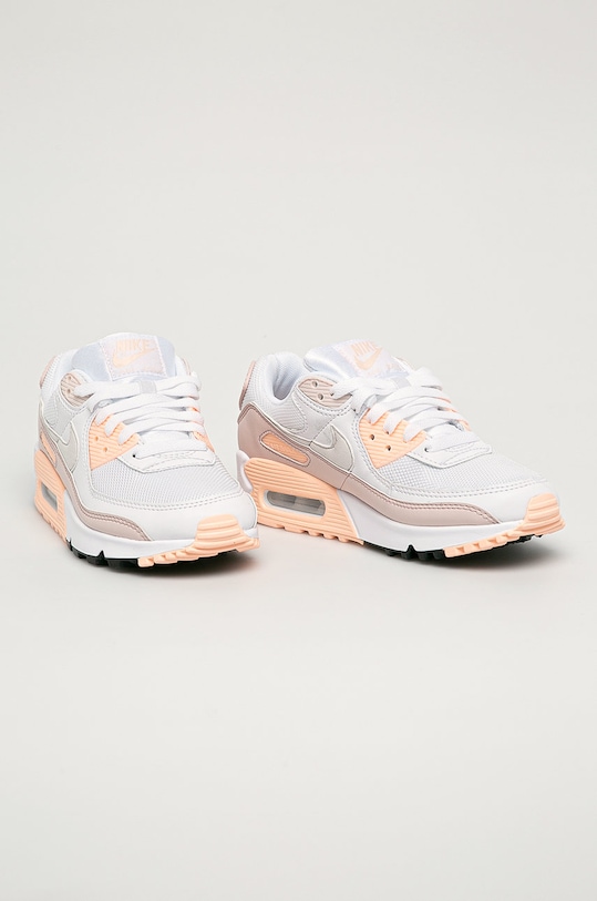 Nike - Buty Air Max 90 CT1030 biały SS20