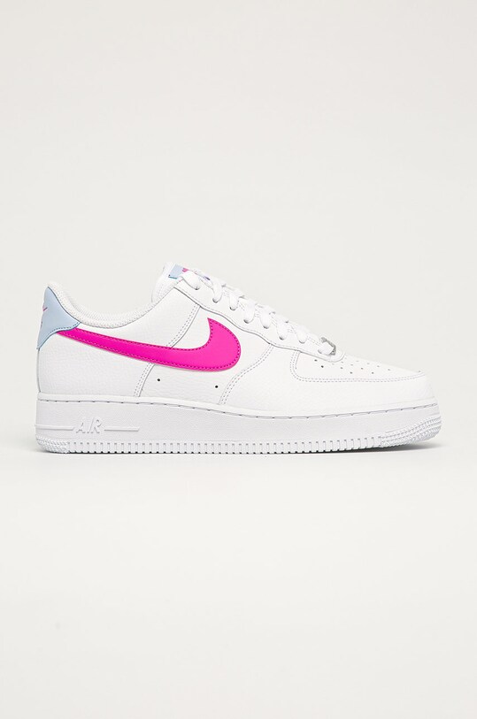 Nike - Boty Air Force 1 07 imitace kůže bílá CT4328