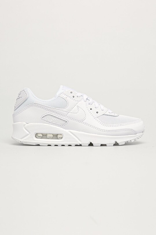 Nike - Buty Air Max 90 tekstylny biały CQ2560
