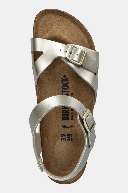 Birkenstock - Sandały dziecięce Rio złoty 1014829