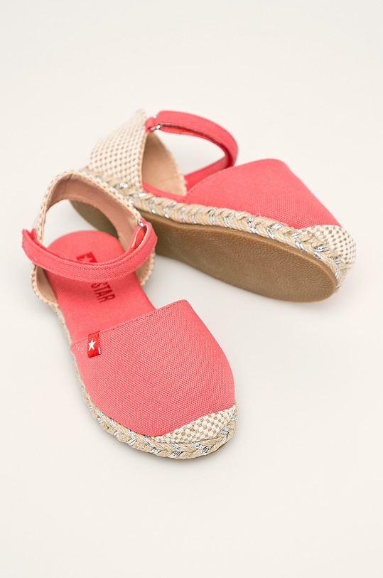 Big Star - Detské espadrilky ružová FF374191