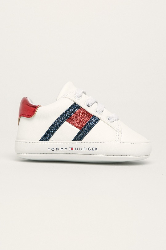 Tommy Hilfiger - Detské topánky biela T0A4.30595