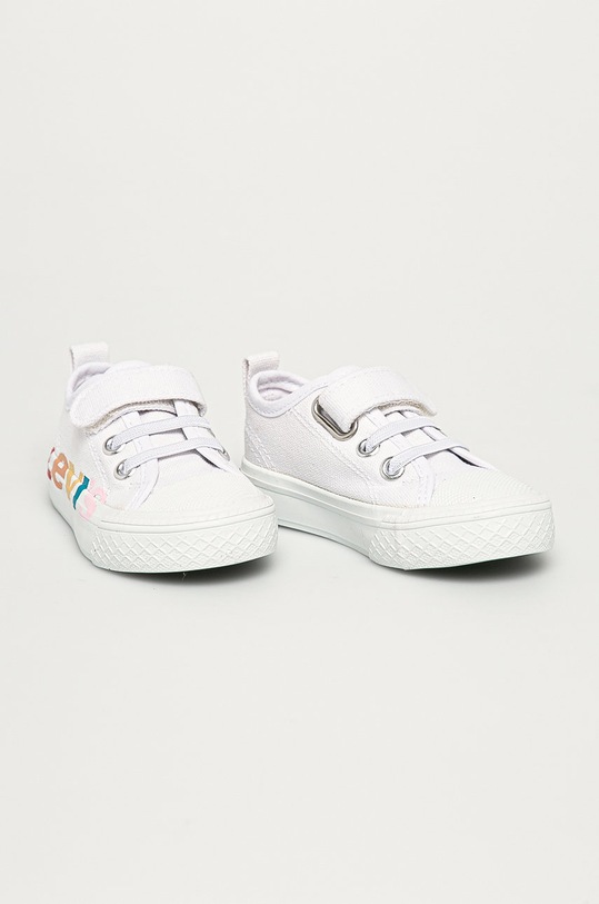 Levi's - Tenisi copii VORI0013T alb SS20