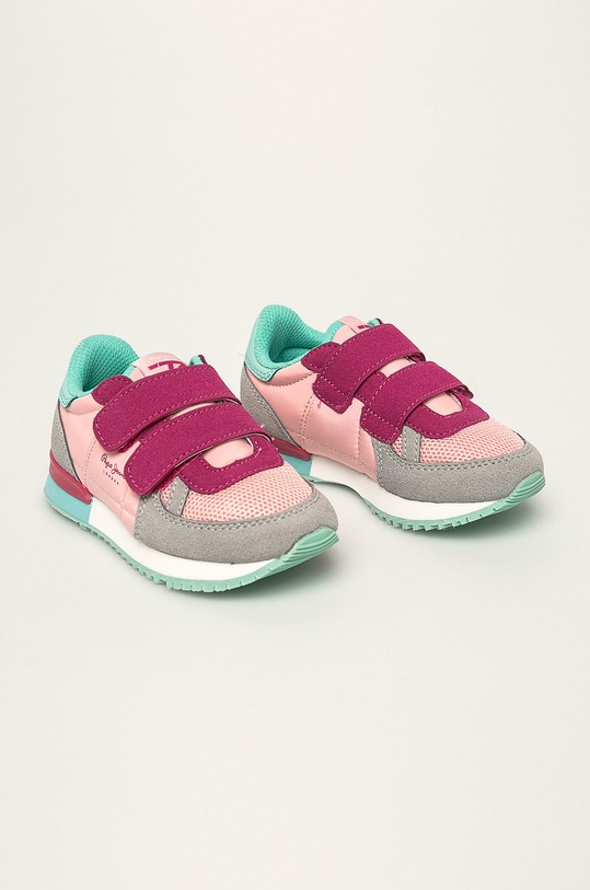 Pepe Jeans - Detské topánky Sydney Basic Kids G PGS30443 sivá SS20