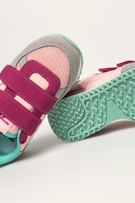 Pepe Jeans - Detské topánky Sydney Basic Kids G sivá PGS30443