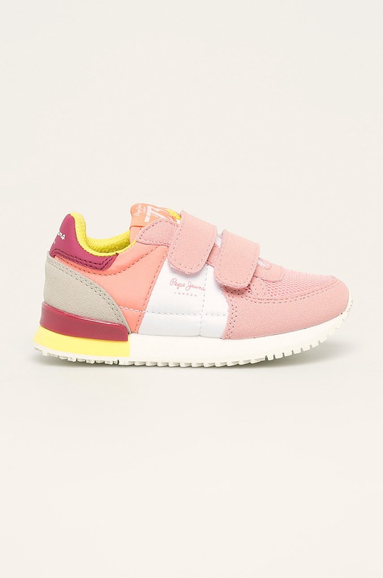Pepe Jeans - Detské topánky Sydney Pastel imitácia kože ružová PGS30444