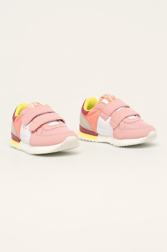 Pepe Jeans - Detské topánky Sydney Pastel PGS30444 ružová SS20