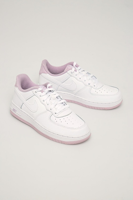 Nike Kids - Detské topánky Force 1-1 CU0816 biela SS20