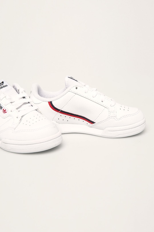 adidas Originals - Detské topánky Continental 80 G28215 G28215 biela SS20
