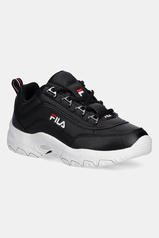 Fila - Buty dziecięce Strada low kids imitacja skóry licowej czarny 1010781