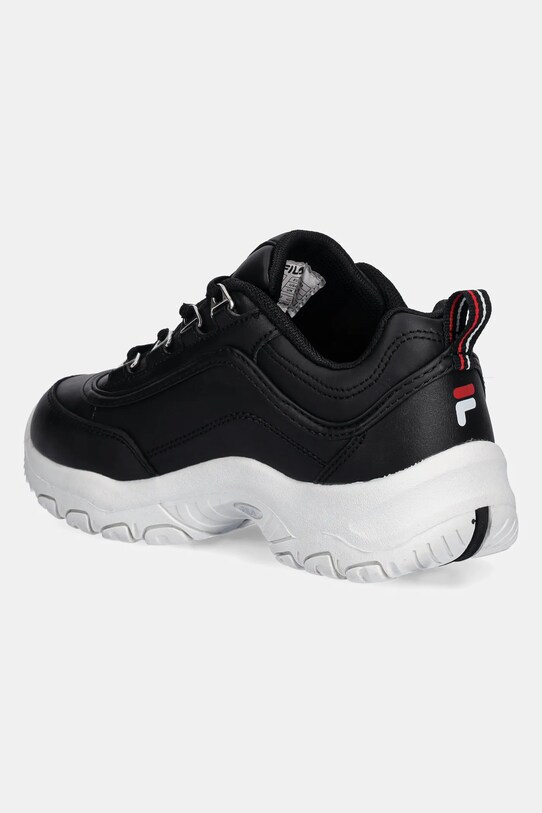 Chłopiec Fila - Buty dziecięce Strada low kids 1010781 czarny
