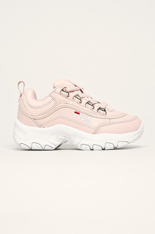 Fila - Buty dziecięce Strada low kids imitacja skóry licowej różowy 1010781