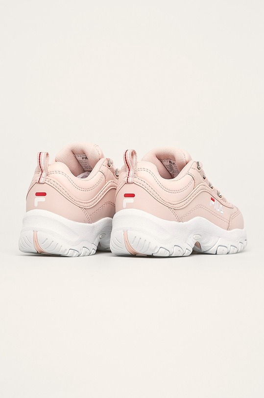 Chłopiec Fila - Buty dziecięce Strada low kids 1010781 różowy