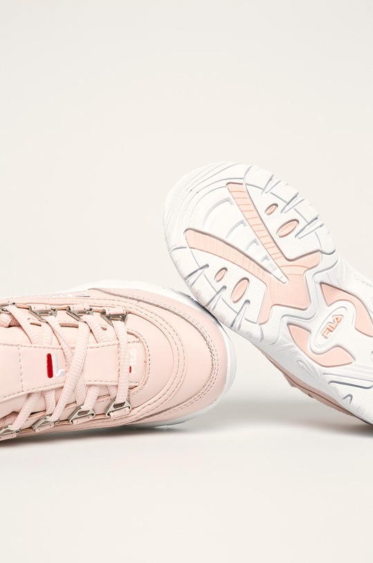 Fila - Buty dziecięce Strada low kids różowy 1010781