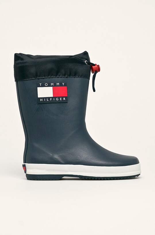 Tommy Hilfiger - Дитячі гумові чоботи темно-синій T3X6.30766.24.30