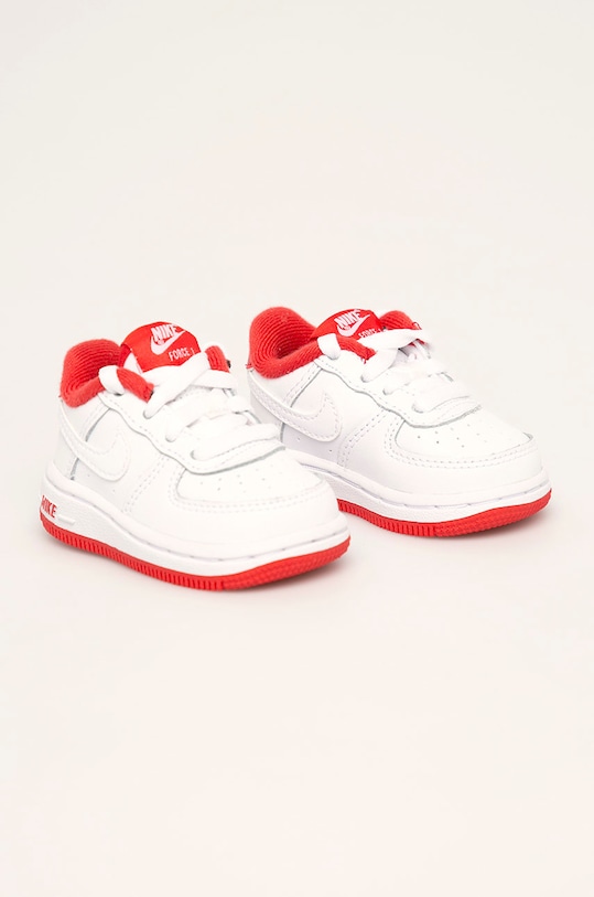 Nike Kids - Dětské boty Force 1 CU0815 bílá SS20
