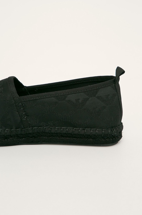 Încălțăminte Emporio Armani - Espadrile X4S021.XM224 negru